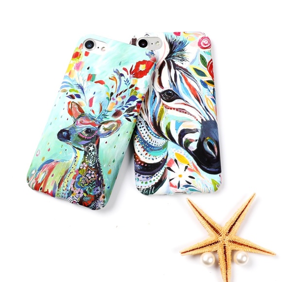 NEW 7/8/7+/8+ iPhone Vintage Painting case - Picture 2 of 7